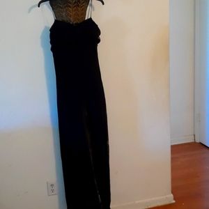 Dollar iridescent black color formal gown